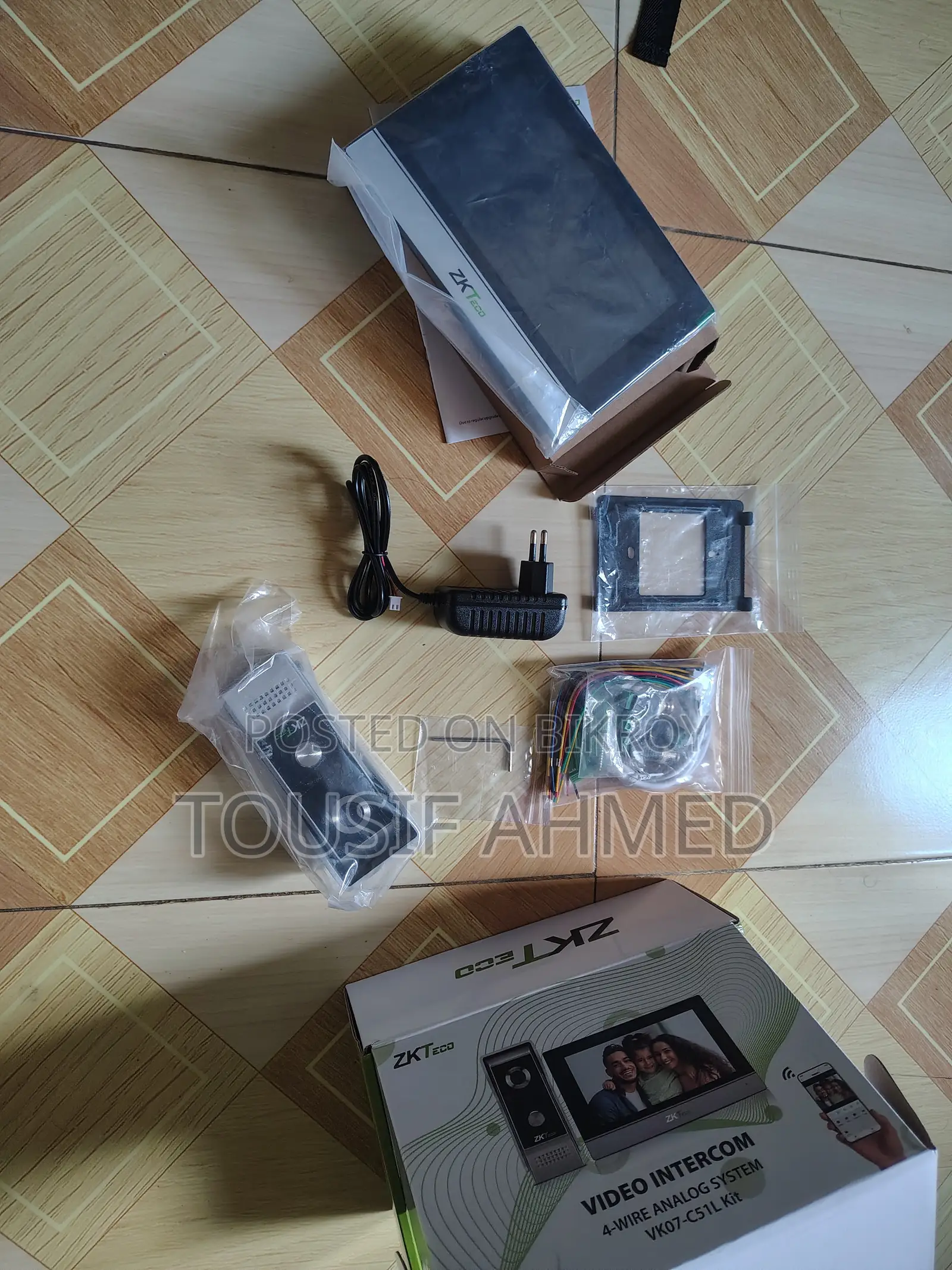 ZkTeco VK07-C51L Kit (Video Intercom)