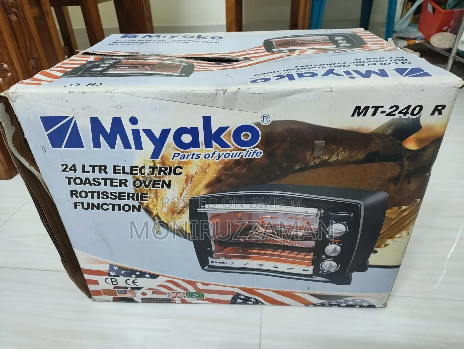 Miyako 24L Electric Oven