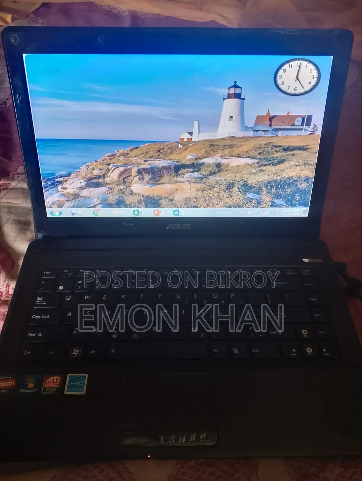 Asus Laptop 4GB AMD 512GB HDD