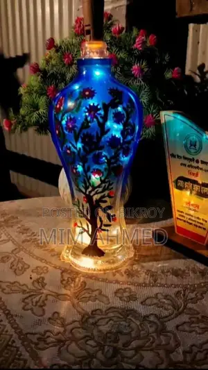 Bottle Art Lamp