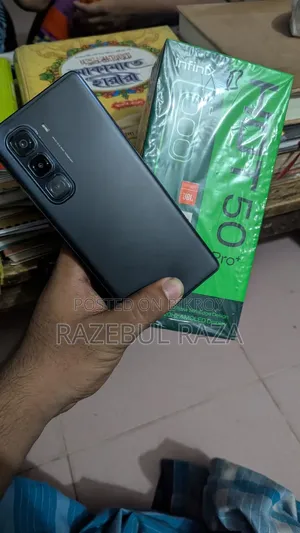ইনফিনিক্স হট ৫০ প্রো প্লাস 4G ২৫৬ জিবি ব্ল্যাক