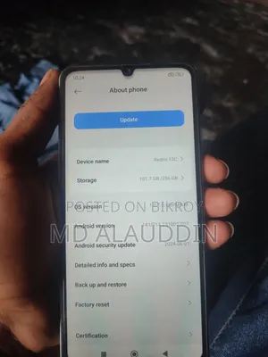 শাওমি রেডমি ১৩সি ২৫৬ জিবি গ্রে