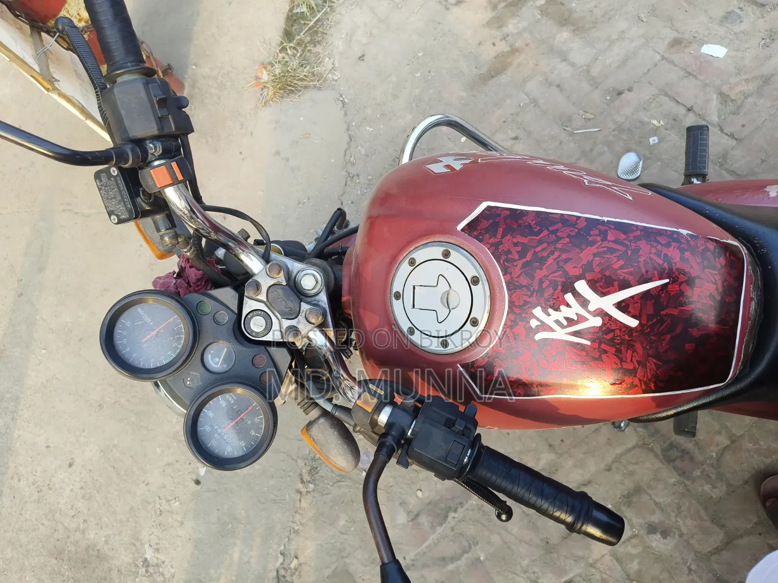 Bajaj Pulsar 150 2003 Red