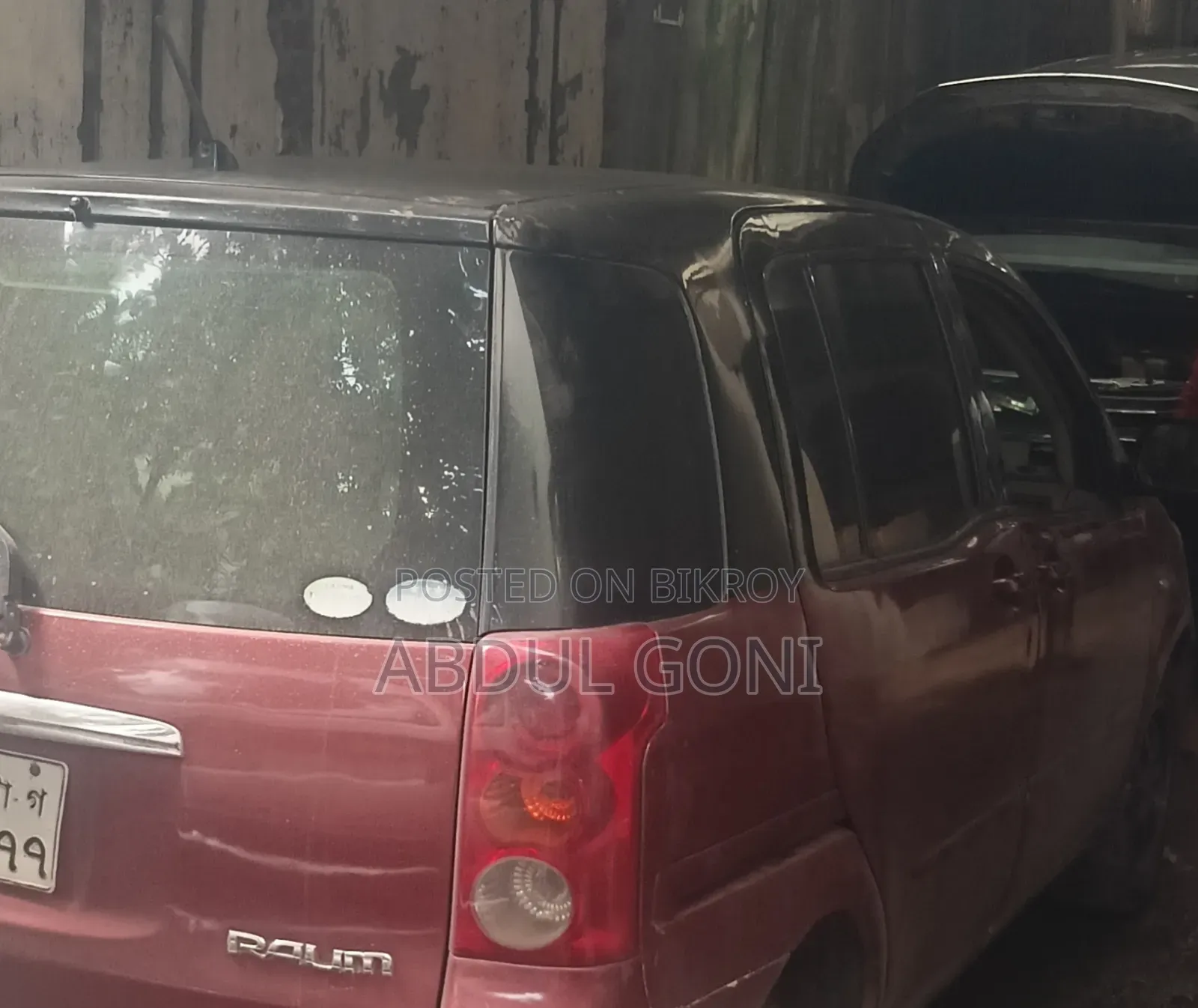 Toyota Raum 2006 Maroon