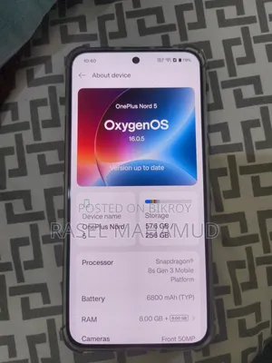 OnePlus Nord 5 256 GB Blue