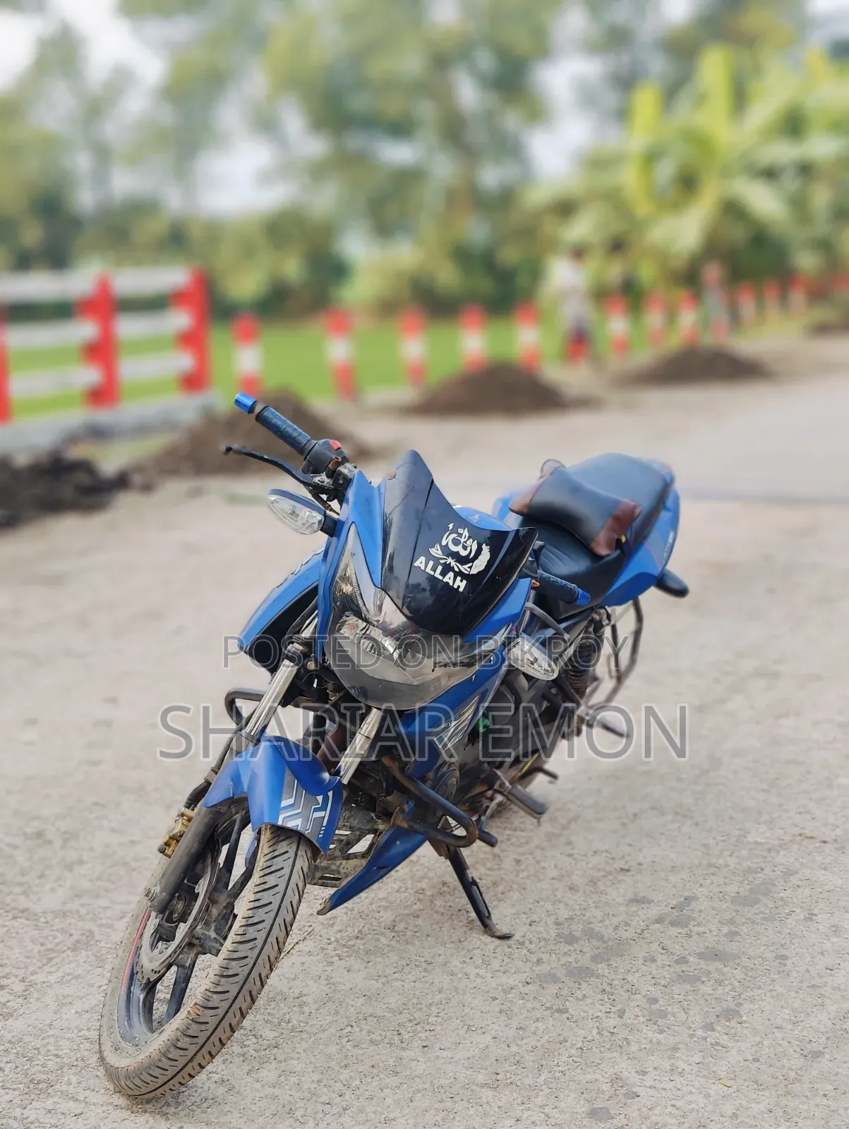 TVS Apache RTR 160 2V Refresh X-Connect 2018 Blue