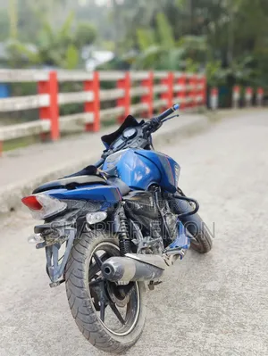 TVS Apache RTR 160 2V Refresh X-Connect 2018 Blue