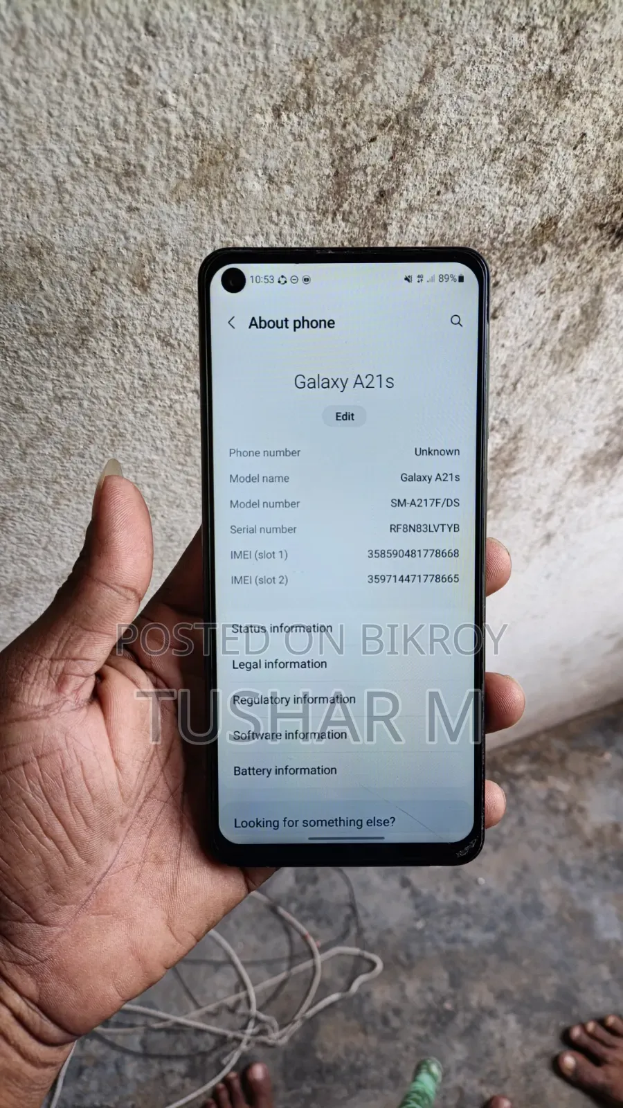 Samsung Galaxy A21s 128 GB Black
