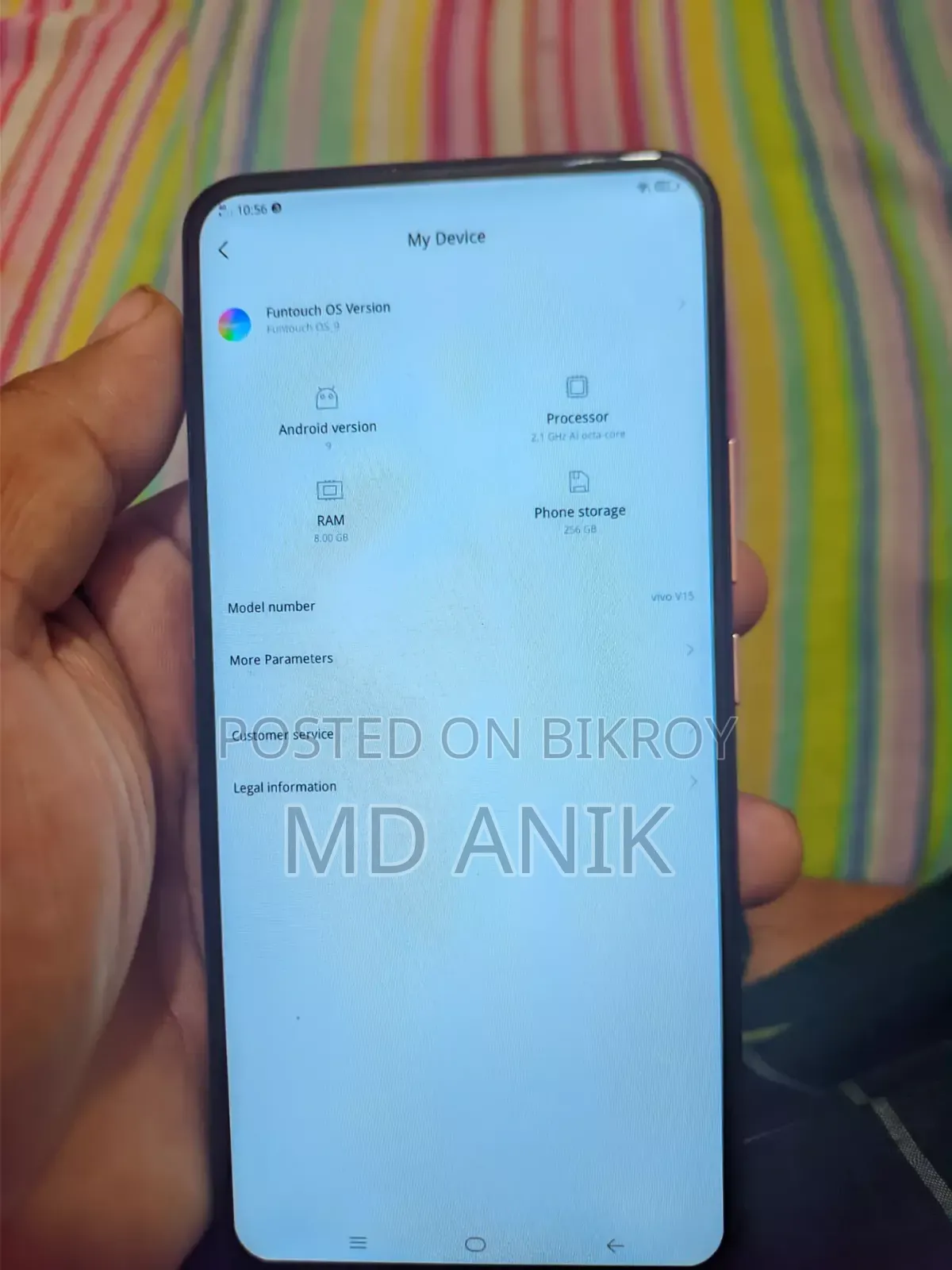 Vivo V15 256 GB Red