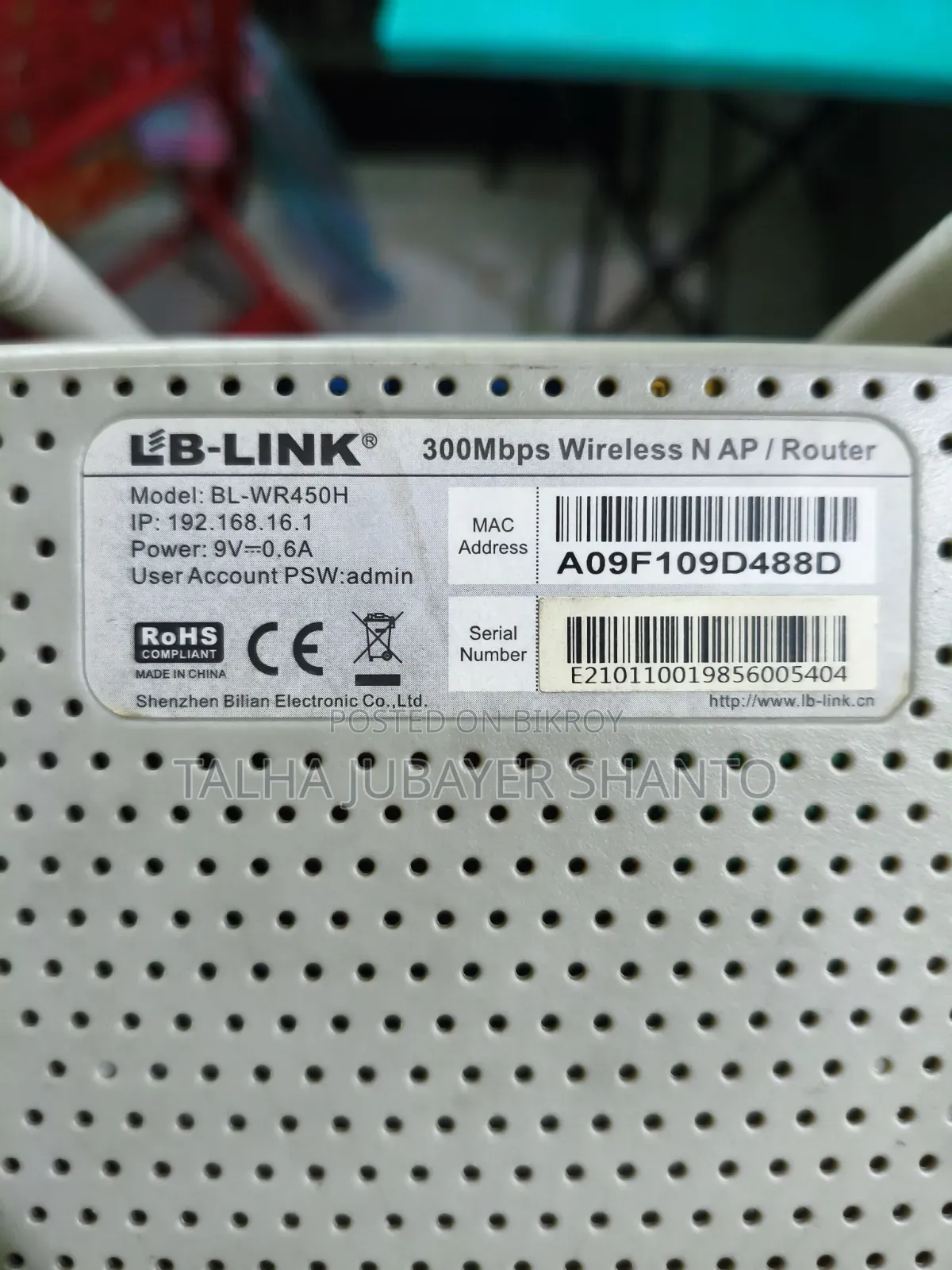 Lb-Link Bl-Wr450d