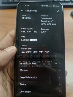 Oppo Reno 128 GB Black