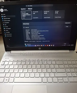 Laptop HP 15s 8GB Intel Core i3 SSD 500GB