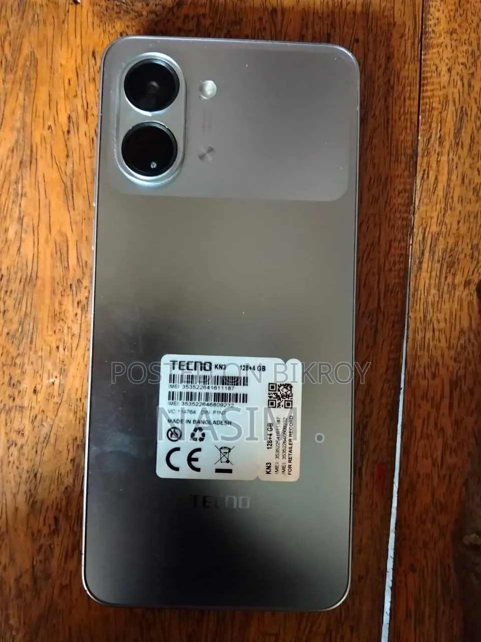 Tecno Spark Go 3 128 GB Silver
