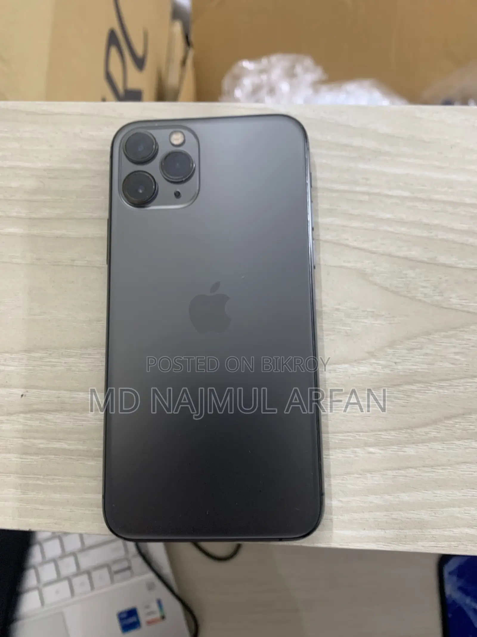 অ্যাপল আইফোন ১১ প্রো ২৫৬ জিবি ব্ল্যাক