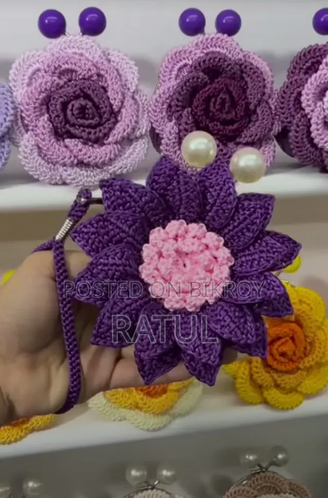Cross Crochet Bag