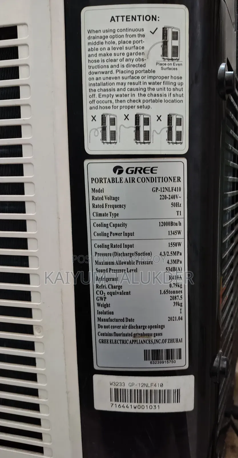 Portable AC