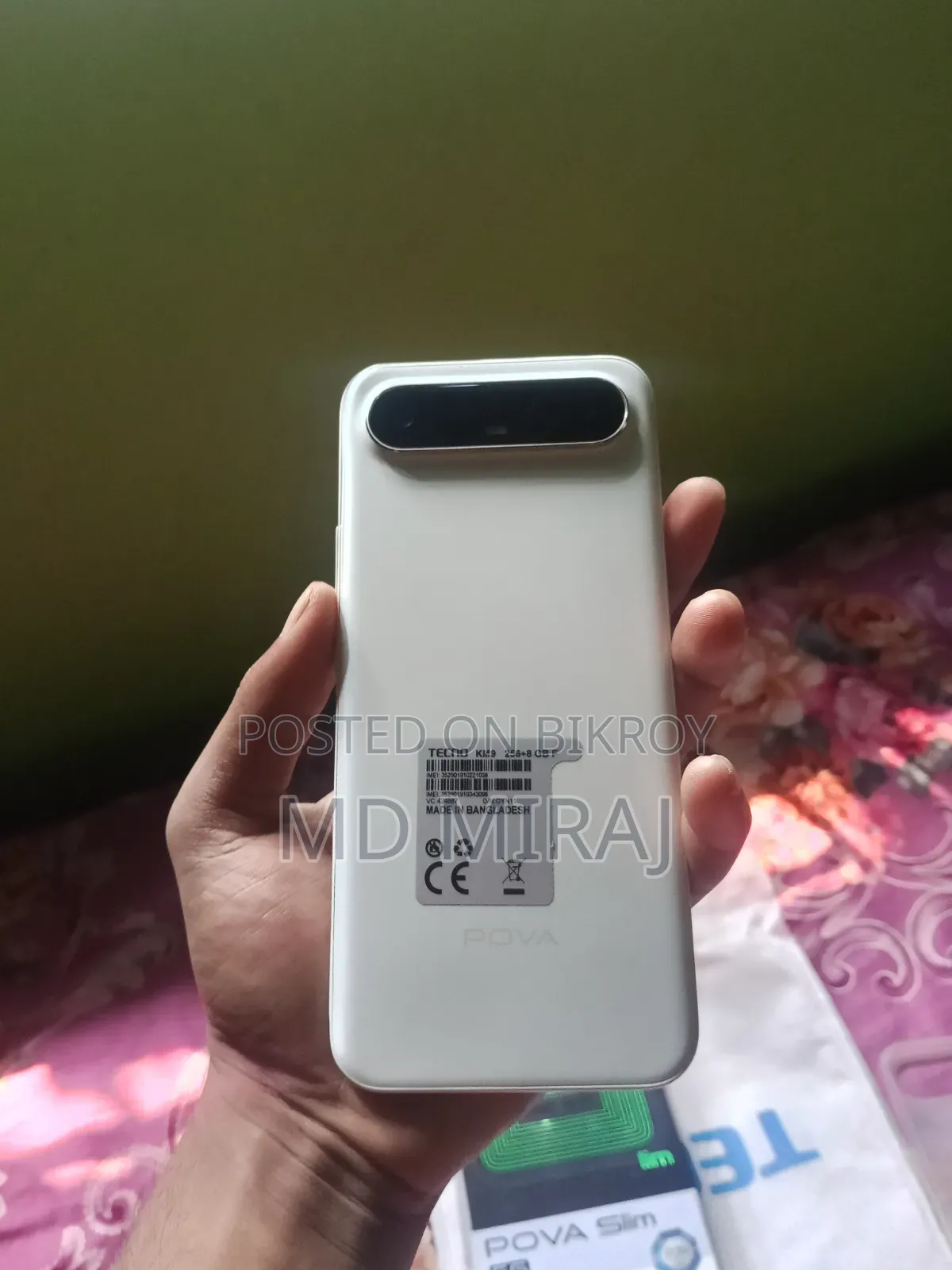 Tecno Pova Slim 5G 256 GB White
