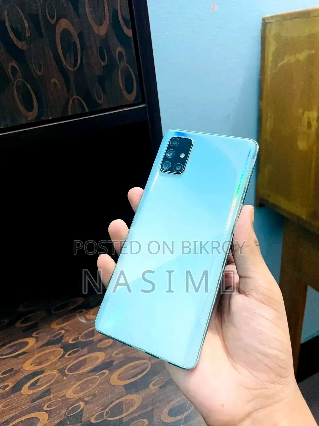 স্যামসাং গ্যালাক্সি এ৭১ ১২৮ জিবি ব্লু