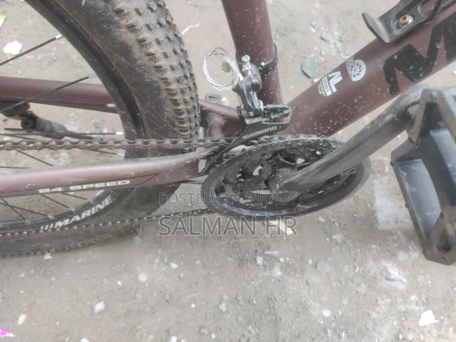 Oil Brake Bicycle