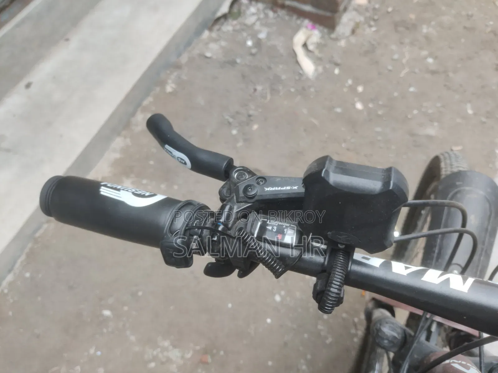 Oil Brake Bicycle