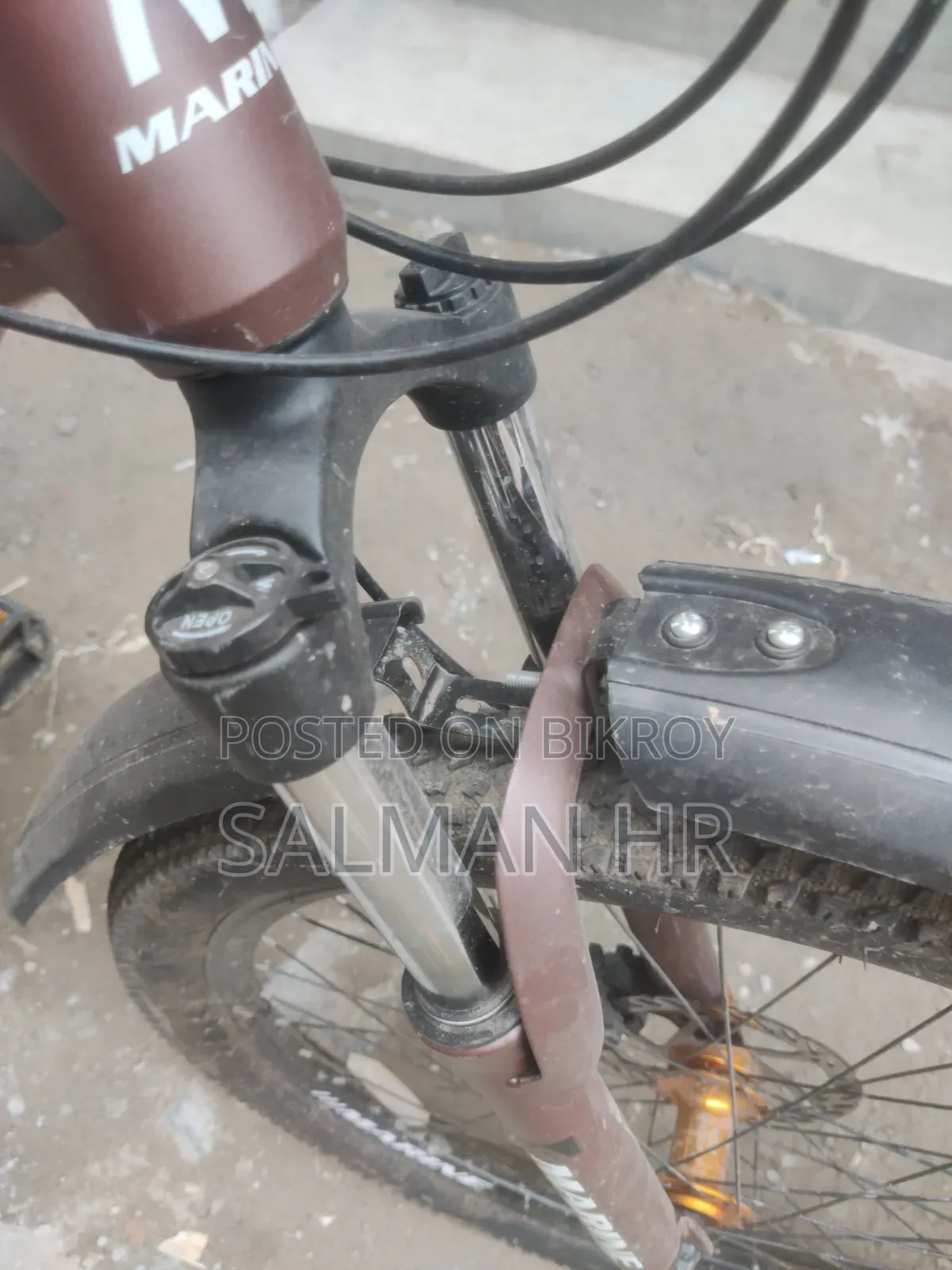Oil Brake Bicycle