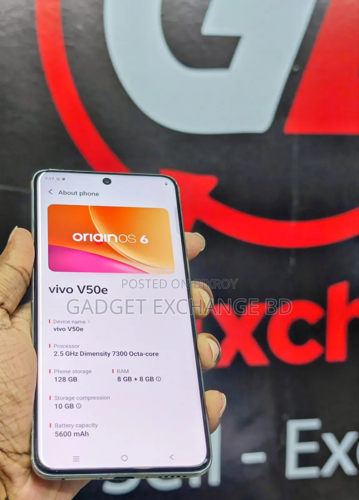 Vivo V50e 128 GB