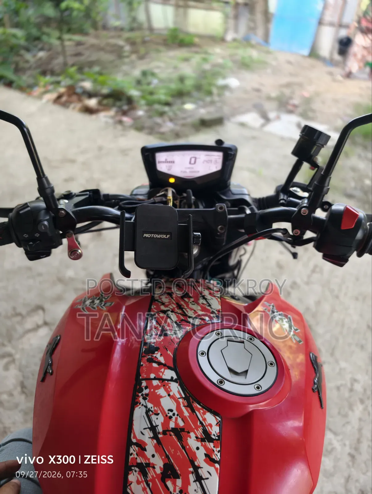 টিভিএস আপাচে আরটিআর ১৬০ ৪ভি ২০২২ রেড