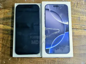 অ্যাপল আইফোন ১৬ প্রো ম্যাক্স ২৫৬ জিবি ব্ল্যাক