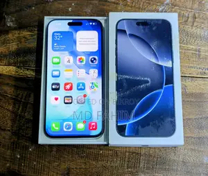 অ্যাপল আইফোন ১৬ প্রো ম্যাক্স ২৫৬ জিবি ব্ল্যাক