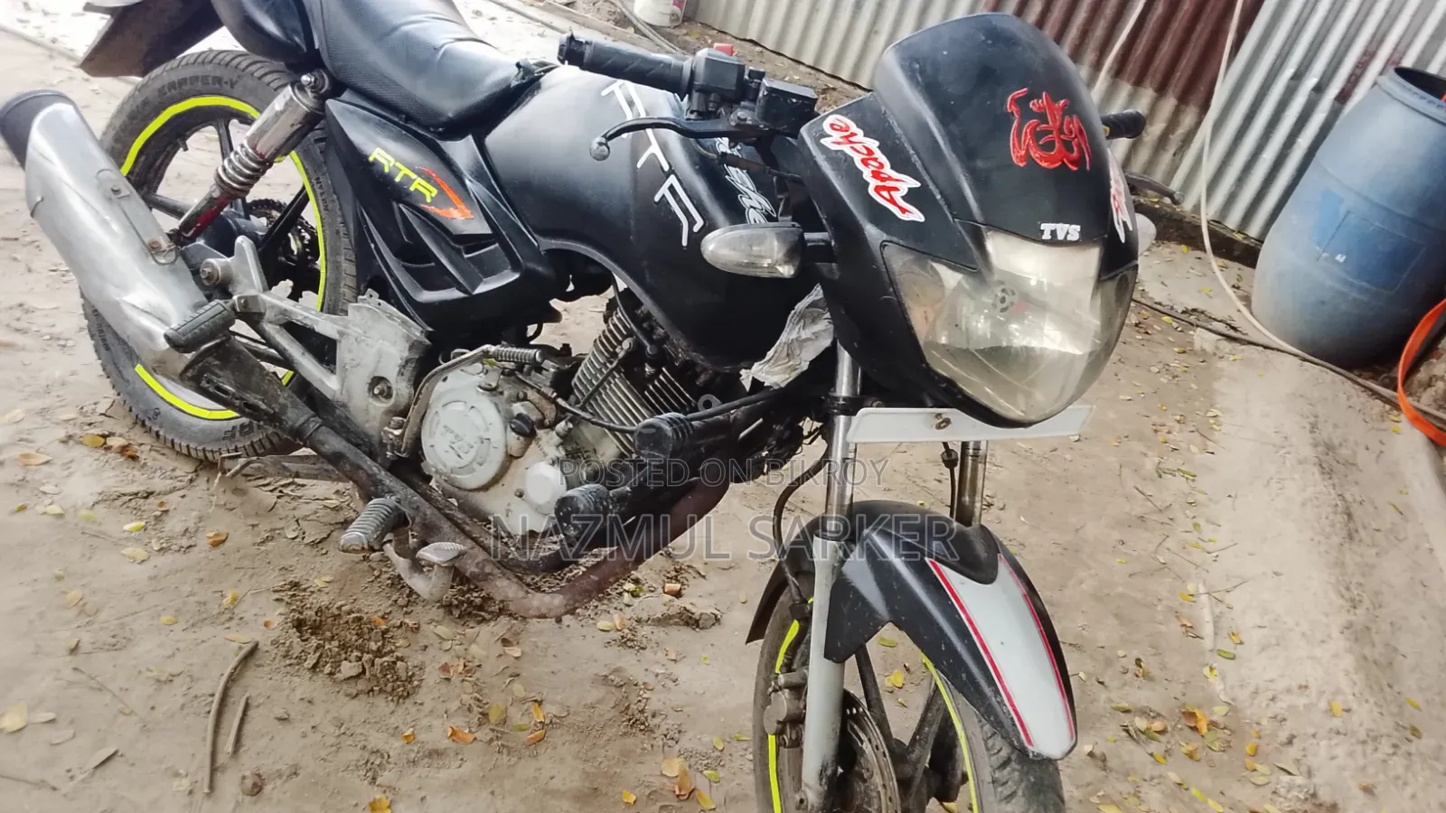 TVS Raider 125 2009 Black