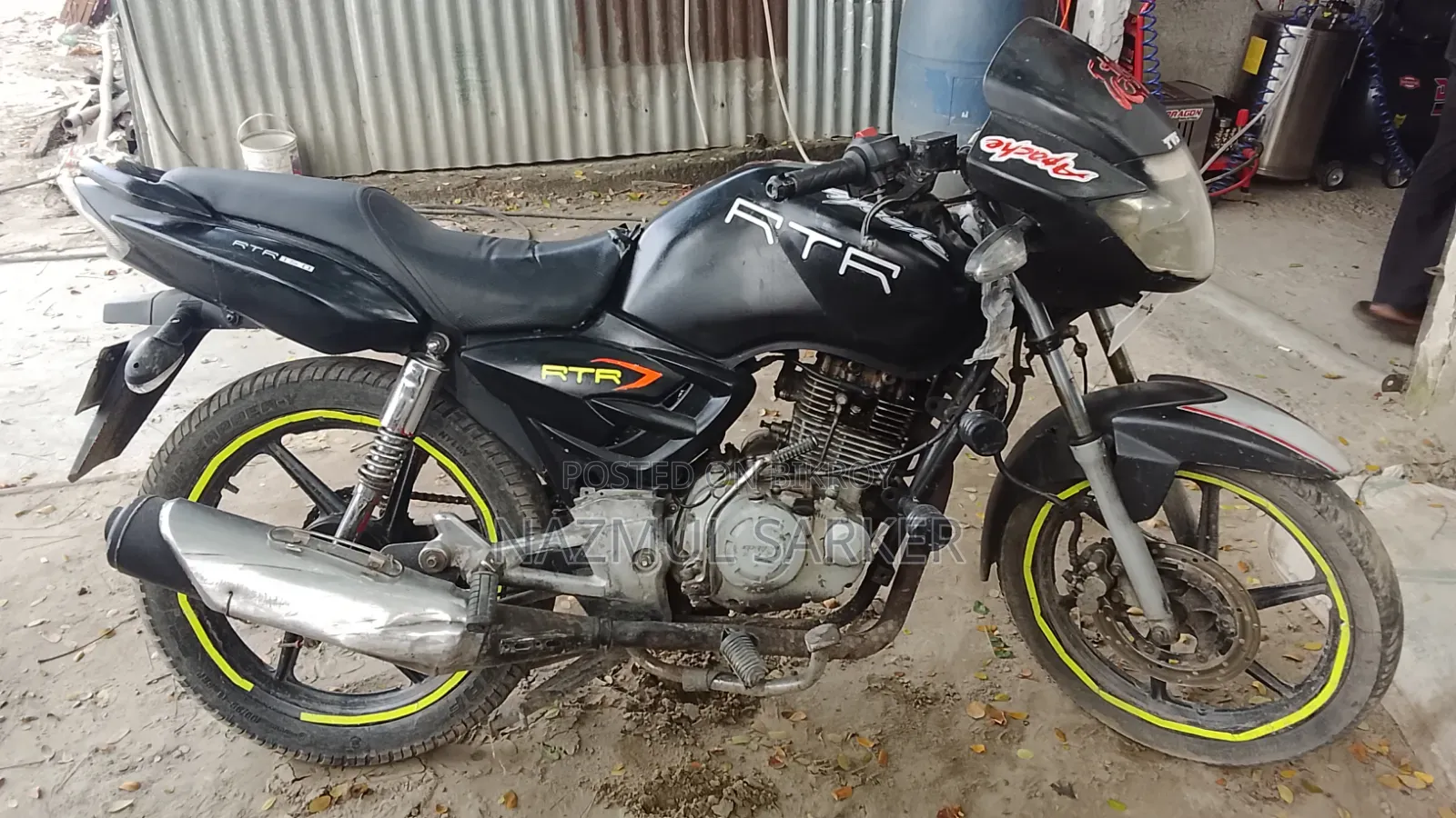 TVS Raider 125 2009 Black