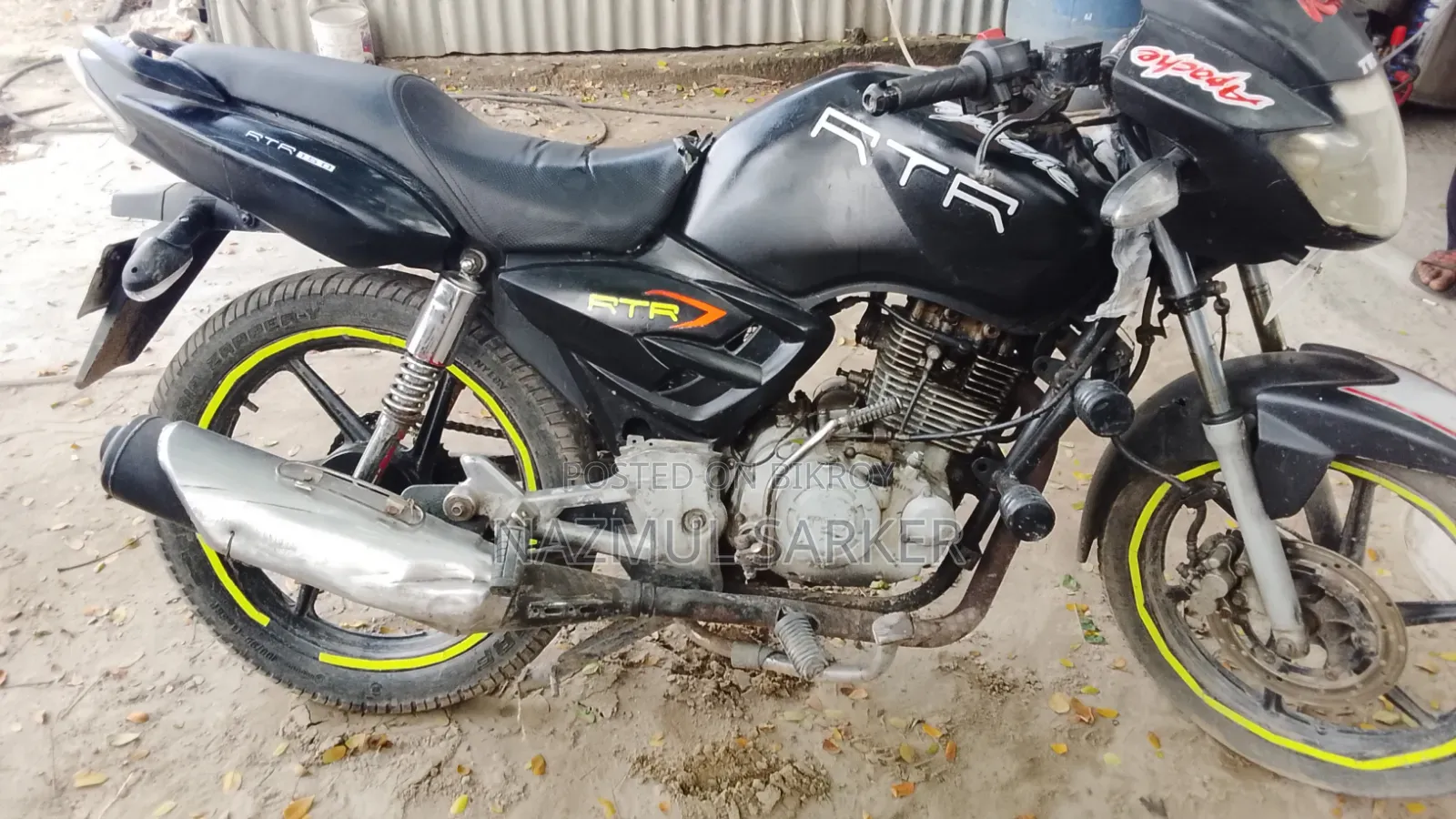 TVS Raider 125 2009 Black