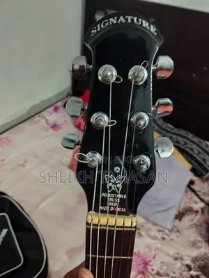 A brand new guitar is for sale