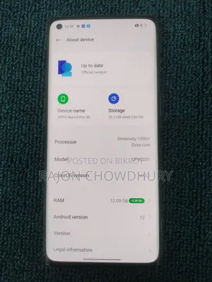 Oppo Reno 5 256 GB Black