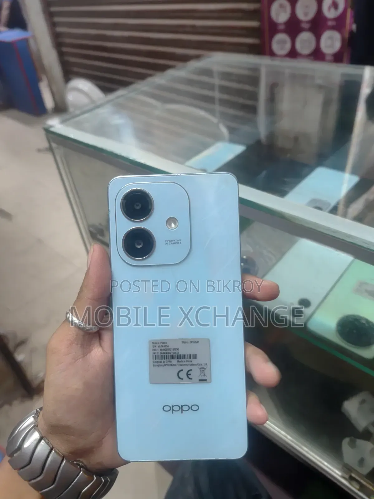 Oppo A3x 128 GB Gray