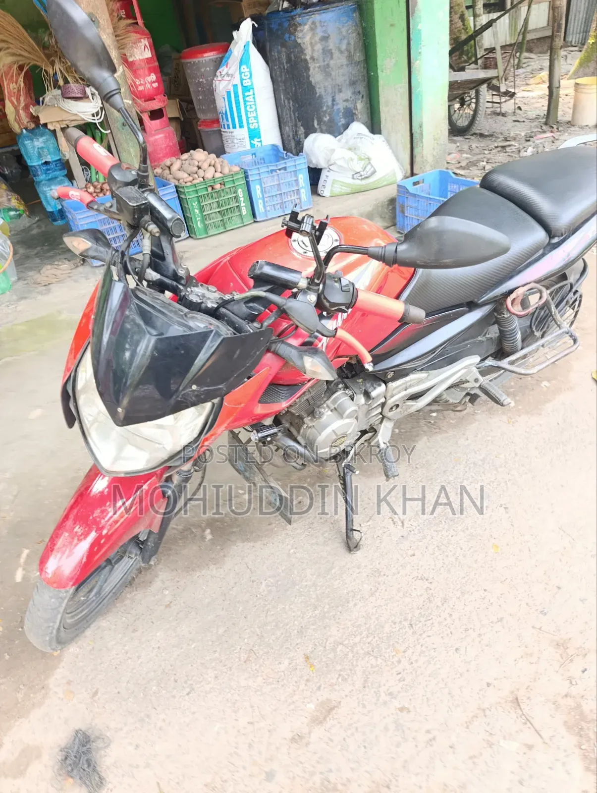 Red 2017 Motorcycle