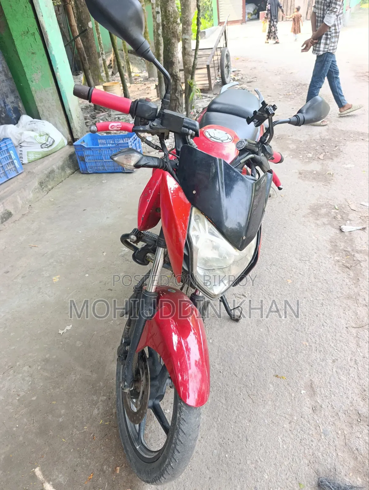 Red 2017 Motorcycle