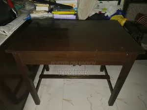 Garjan Wood Table + Chair Set