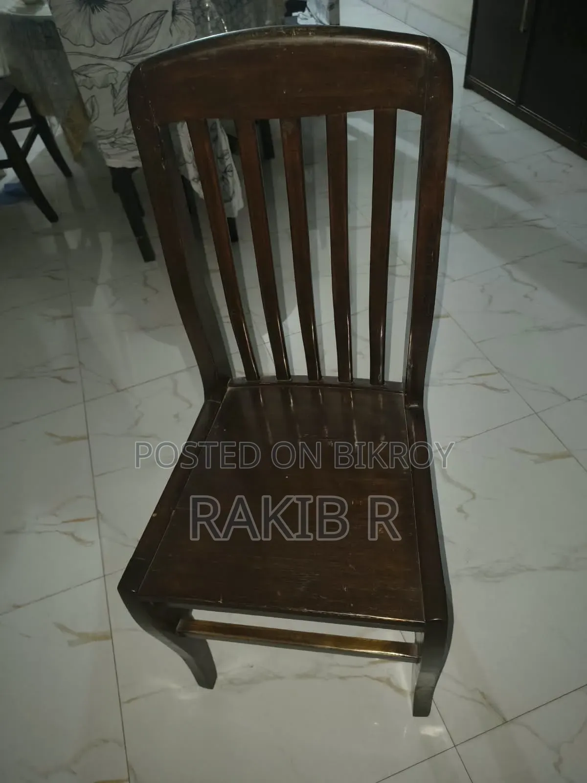 Garjan Wood Table + Chair Set