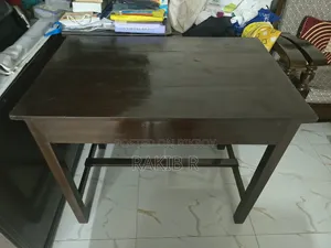 Garjan Wood Table + Chair Set