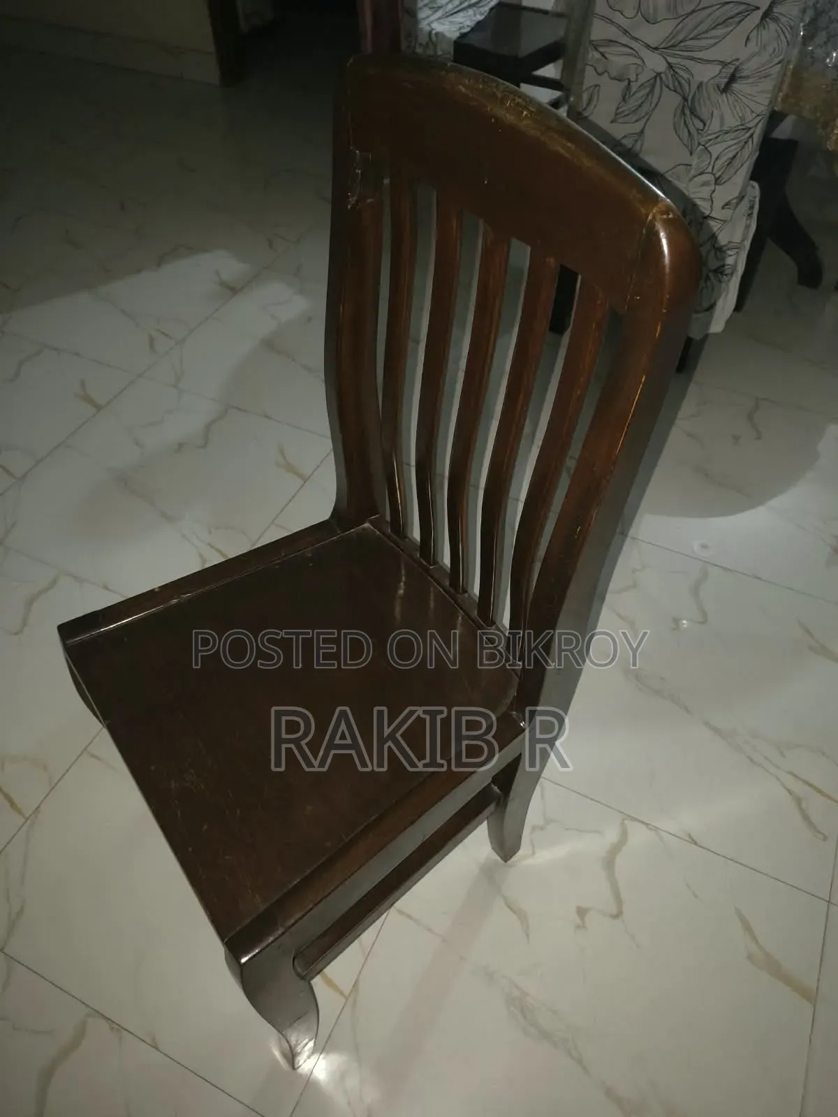 Garjan Wood Table + Chair Set