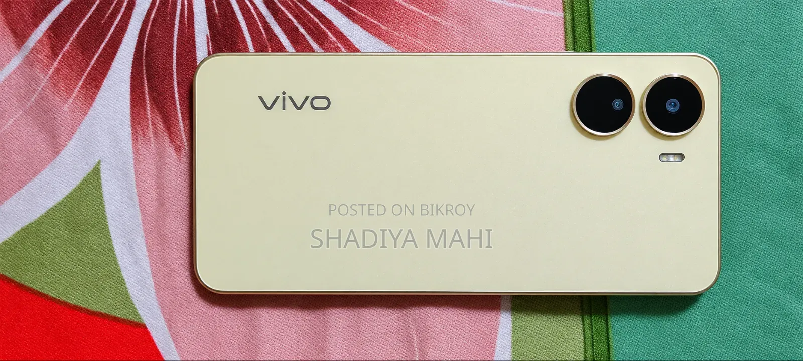 Vivo Y16 64 GB Yellow