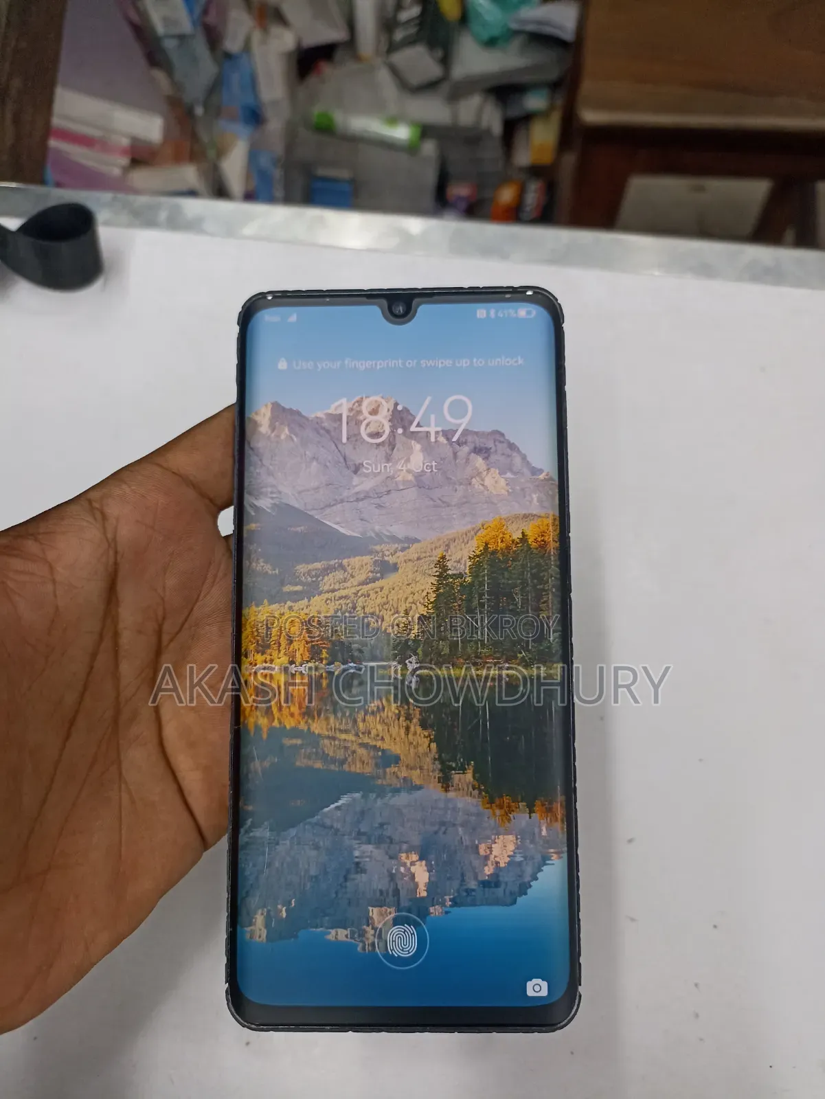 হুয়াওয়ে পি৩০ প্রো ১২৮ জিবি নীল