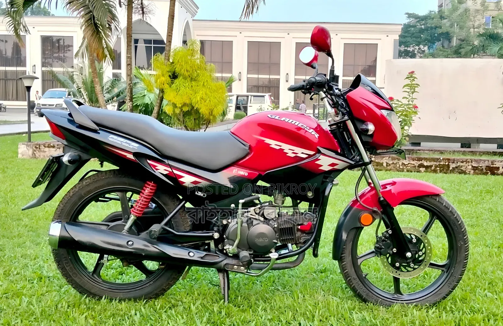Hero Glamour 2024 Red