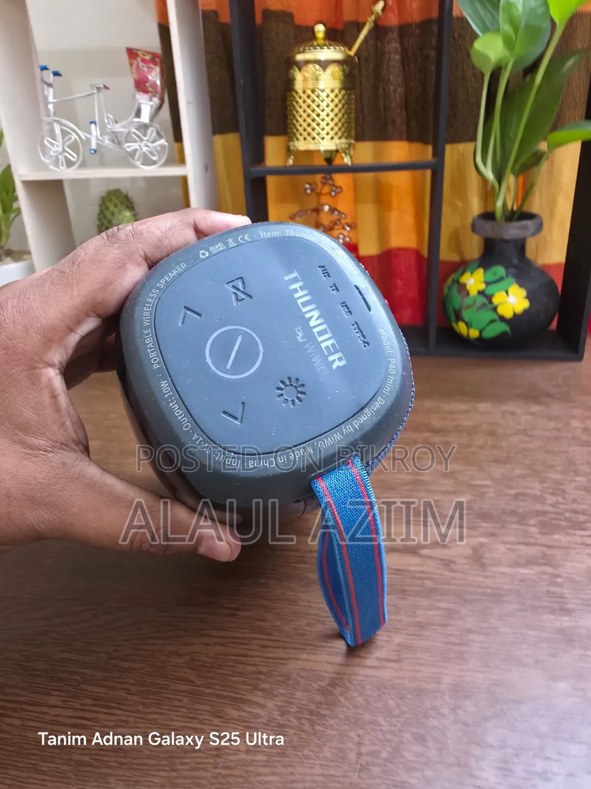 THUNDER by WiWU Portable Speaker