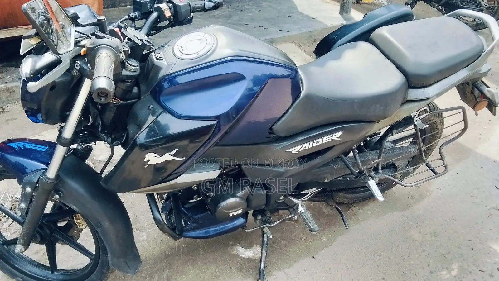 TVS Raider 125 2022 Blue