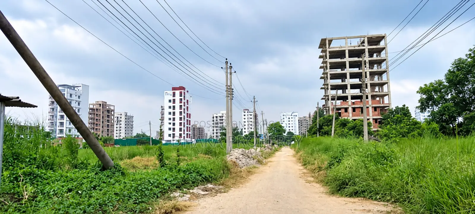 Metro Station 3 Katha Plot at Lake South in Sector-15/D