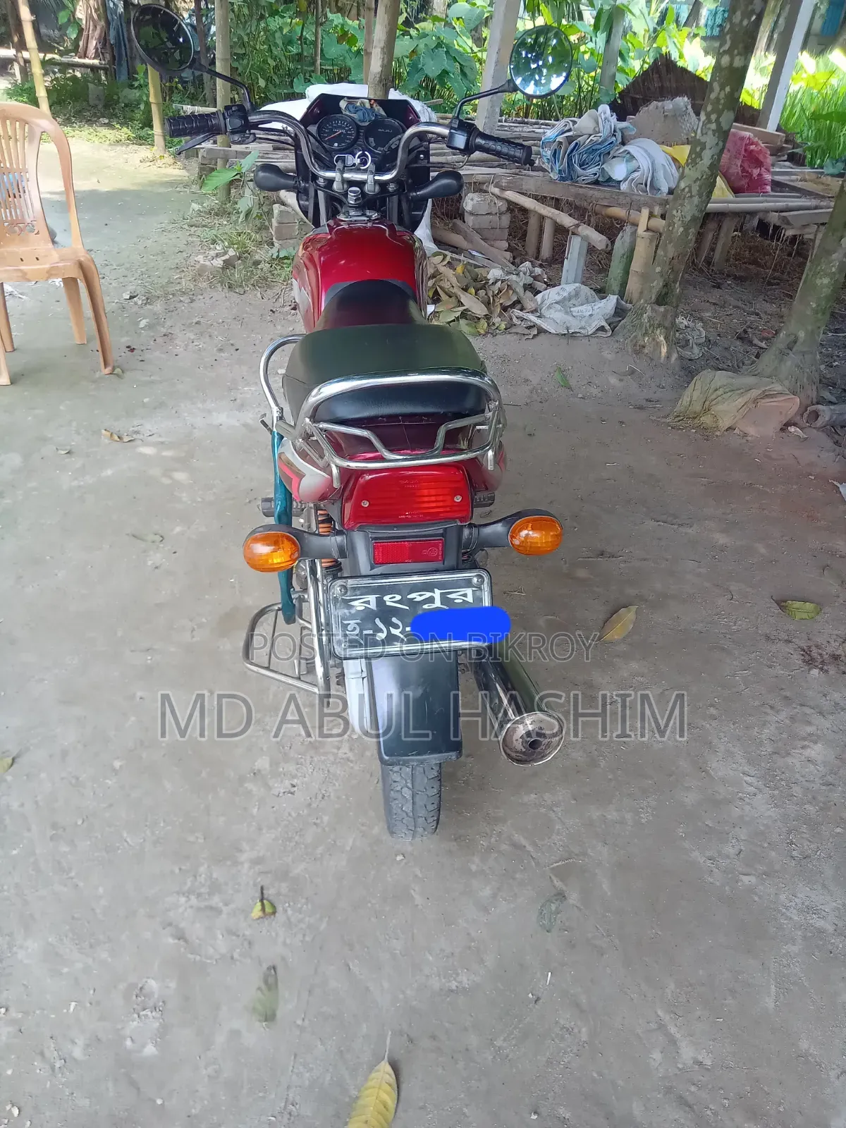 বাজাজ সিটি ১০০ ২০১০ লাল