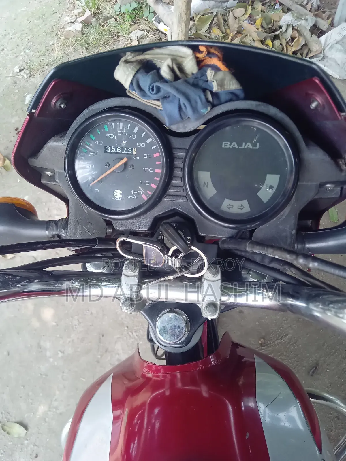 বাজাজ সিটি ১০০ ২০১০ লাল