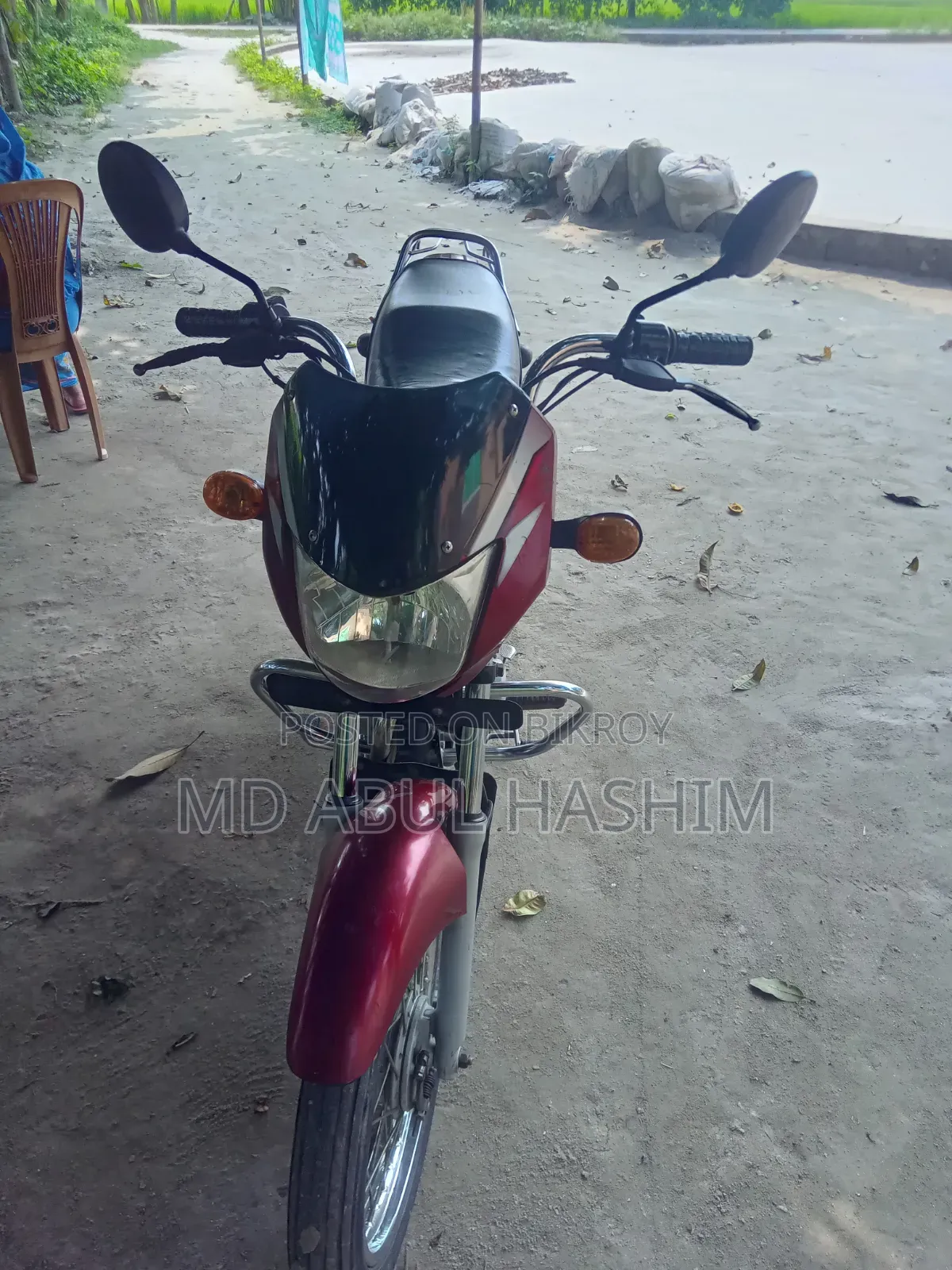 বাজাজ সিটি ১০০ ২০১০ লাল